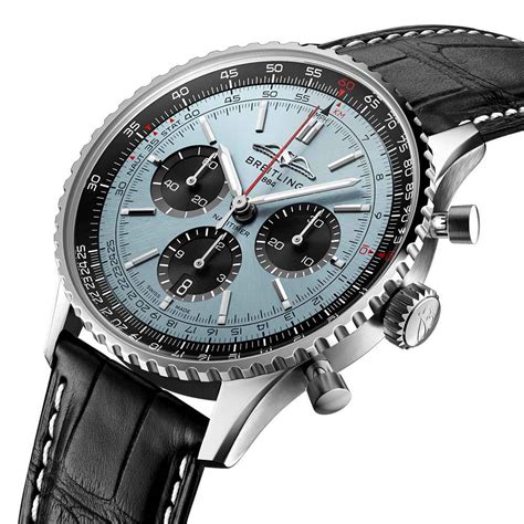 breitling watch blue dial